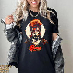 Camiseta Básica David Bowie Iconic
