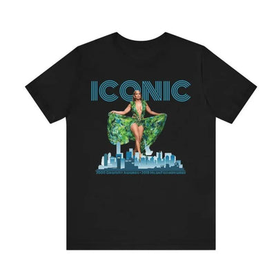 Camiseta Básica Jennifer Lopez Iconic -Preto