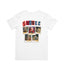 Camiseta Básica Shinee Illustrated - branco