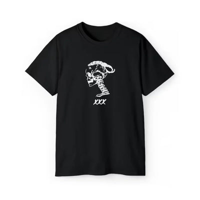 Camiseta Básica Xxxtentacion Illustrated-PRETO
