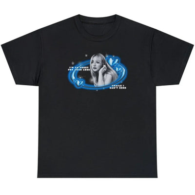 Camiseta Básica Sabrina Carpenter I'm So Sorry Preto