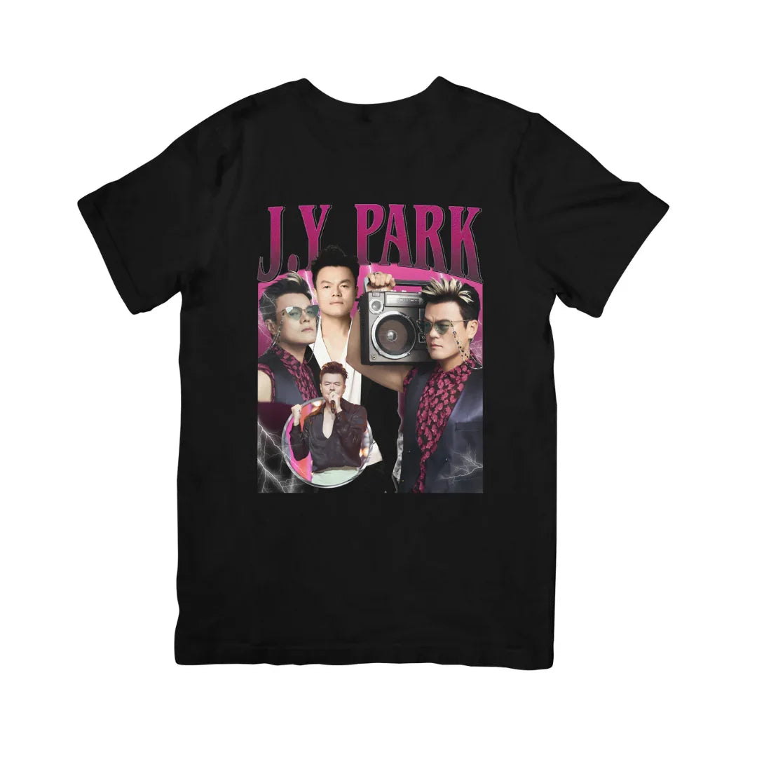 Camiseta Básica GOT7 J.Y. Park - preto