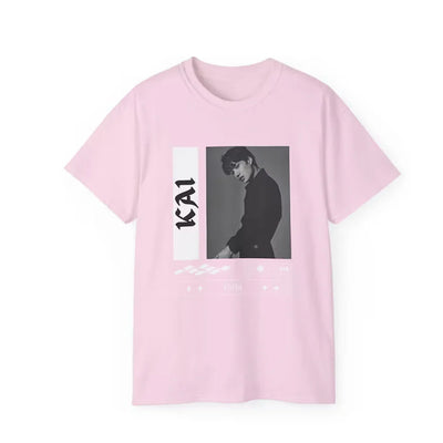 Camiseta Básica Exo Kai 1994 - rosa bebê