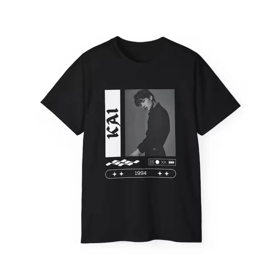 Camiseta Básica Exo Kai 1994 - preto