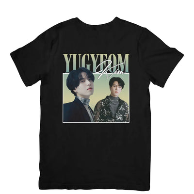 Camiseta Básica GOT7 Kim Yugyeom - preto