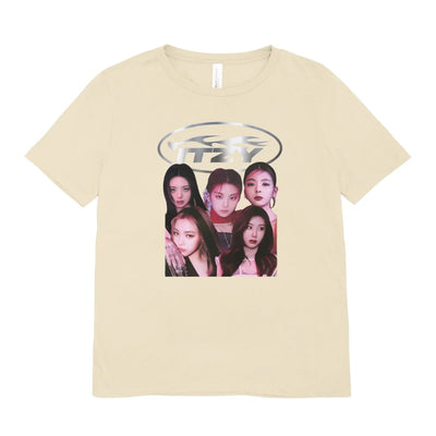 Camiseta Básica Itzy Kpop Music - pérola