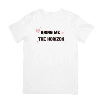 Camiseta Básica Bring Me The Horizon Letter
