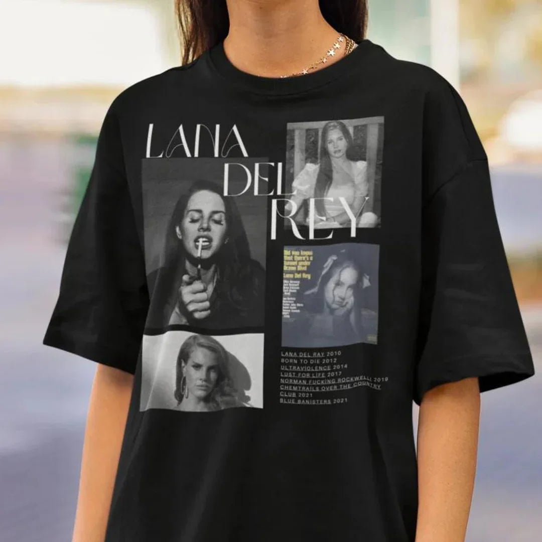 Camiseta Básica Lana Del Rey Limited