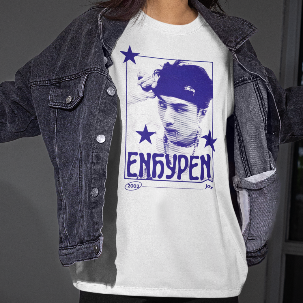 Camiseta Básica Enhypen Jay Star