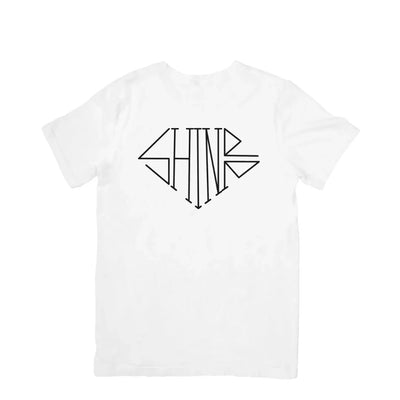 Camiseta Básica Shinee Logo - branco