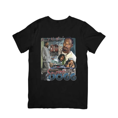 Camiseta Básica Snoop Dogg Long Beach Preto