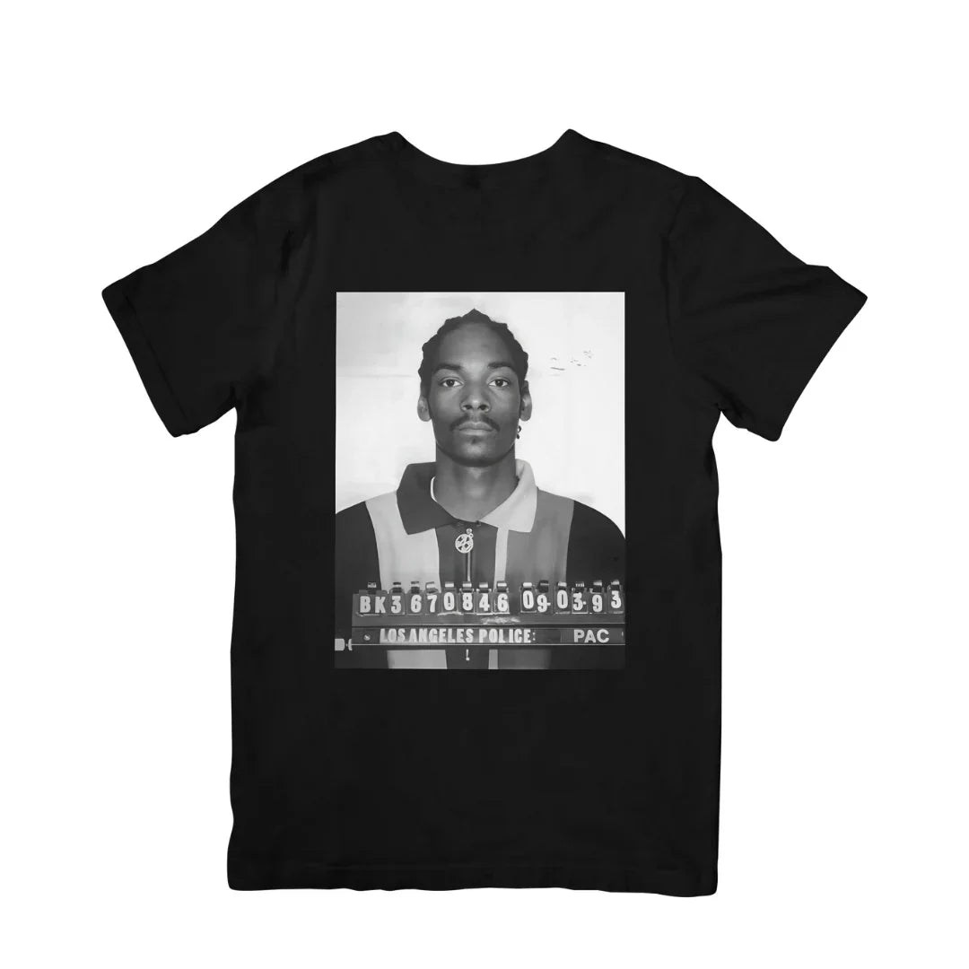Camiseta Básica Snoop Dogg Los Angeles Preto