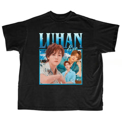 Camiseta Básica Exo Luhan Graphic