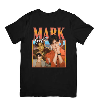 Camiseta Básica GOT7 Mark Graphic - preto