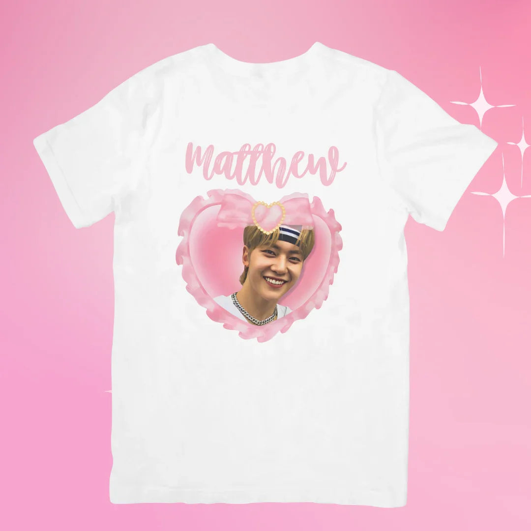 Camiseta Básica Zerobaseone Matthew-BRANCO