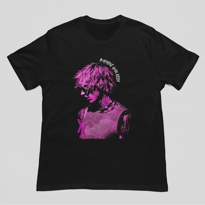 Camiseta Básica Machine Gun Kelly Photo Pink Halftone