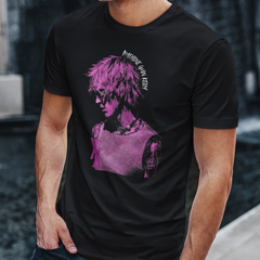Camiseta Básica Machine Gun Kelly Photo Pink Halftone