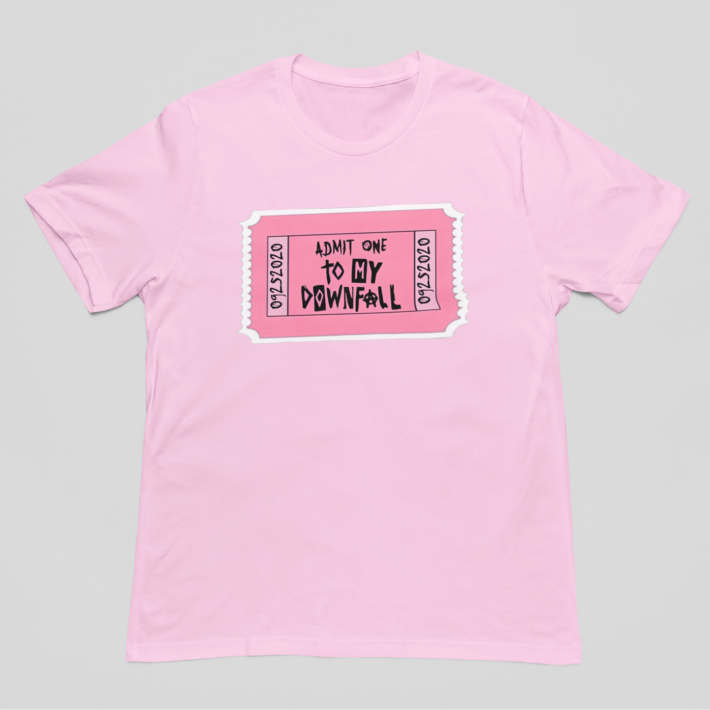 Camiseta Básica Machine Gun Kelly Ticket