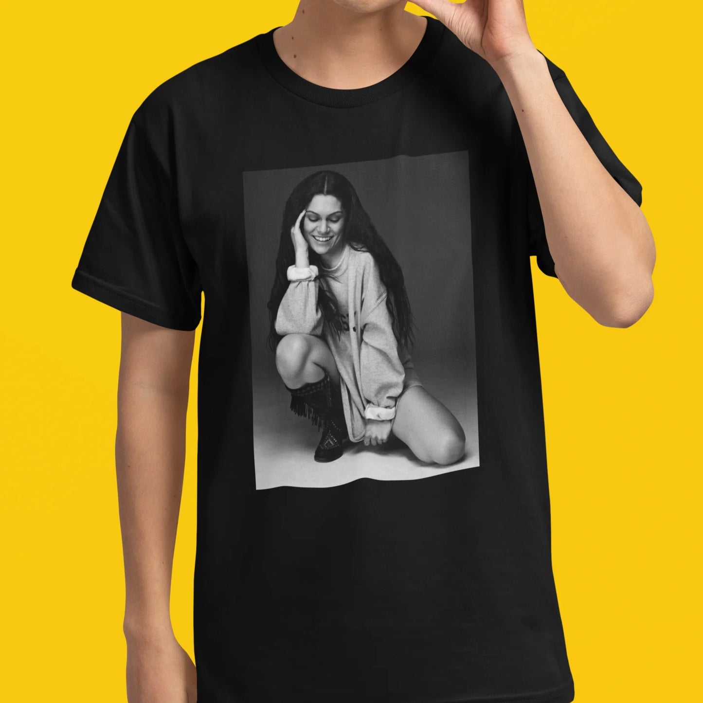 Camiseta Básica Jessie J. P&B