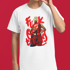 Camiseta Básica Doja Cat F*ck Off The Bitches