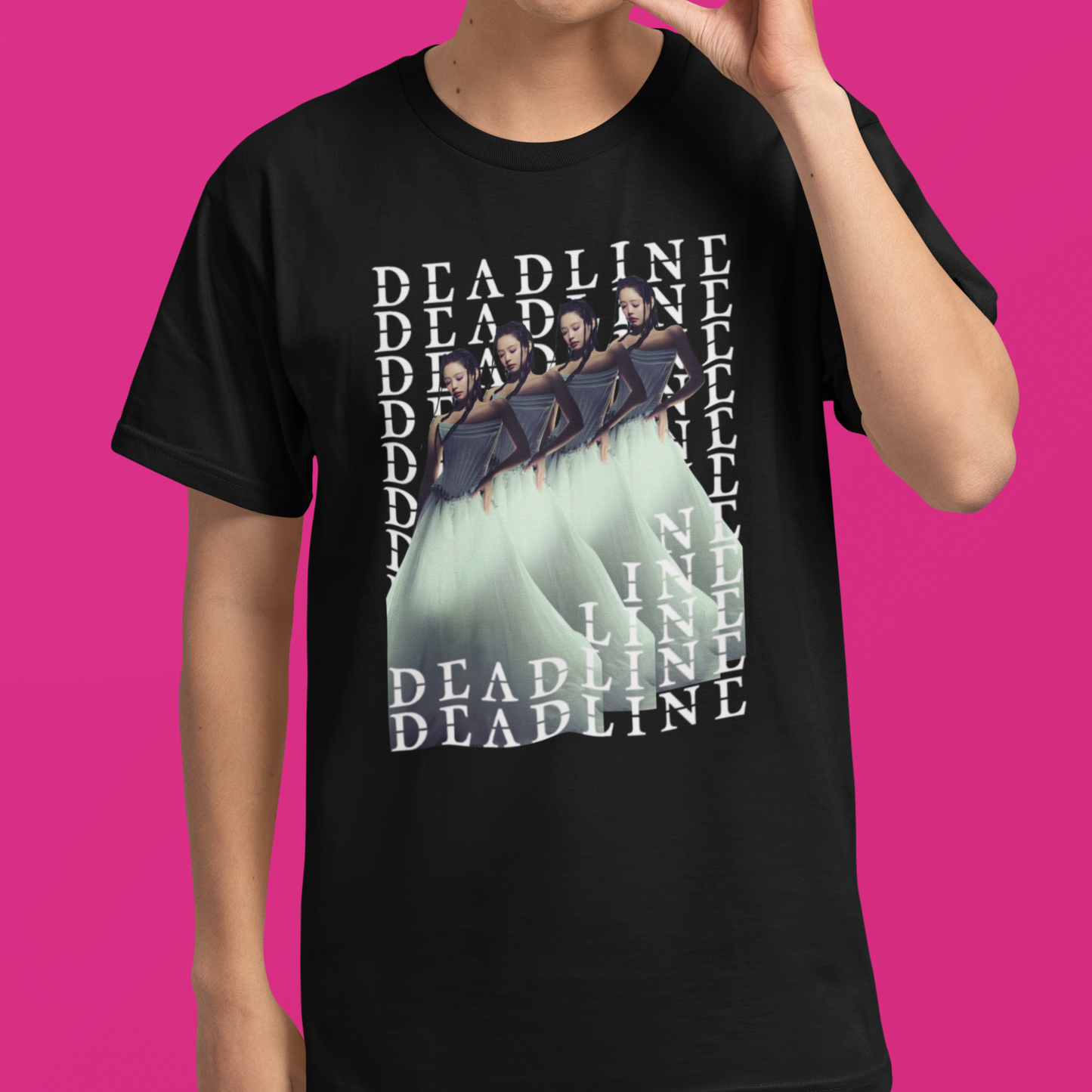 Camiseta Básica Blackpink Jennie Deadline