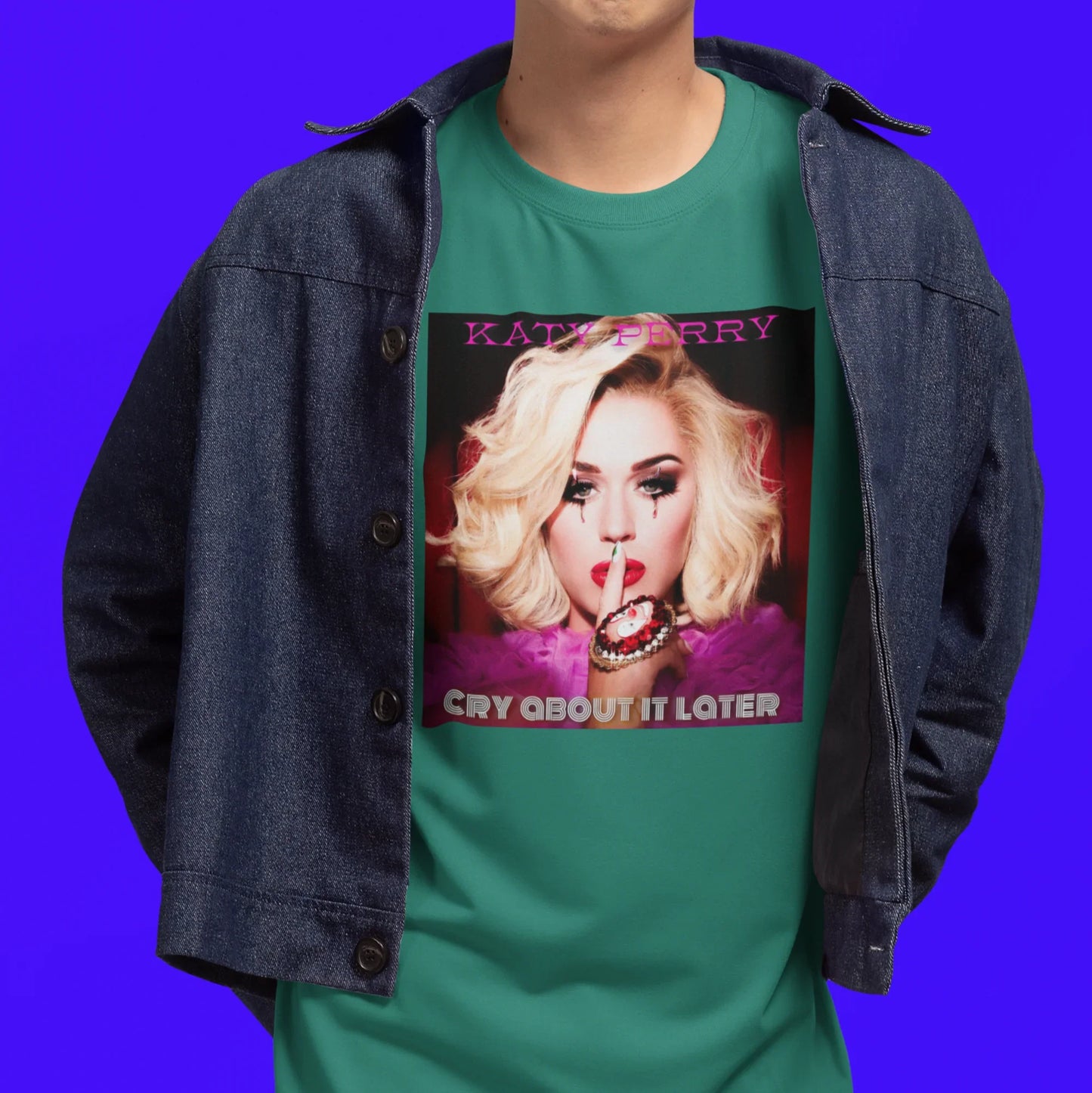 Camiseta Básica Katy Perry Cry About It Later