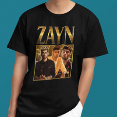 Camiseta Básica Zayn Malik Vintage Photo