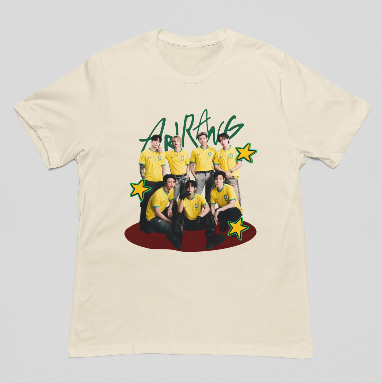 Camiseta Básica BTS Brazil Vibes