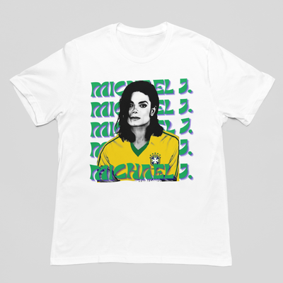 Camiseta Básica Michael Jackson Maioral Da Copa
