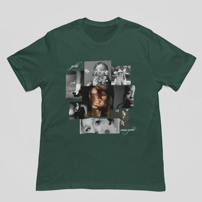 Camiseta Básica Ariana Grande Collage New Album