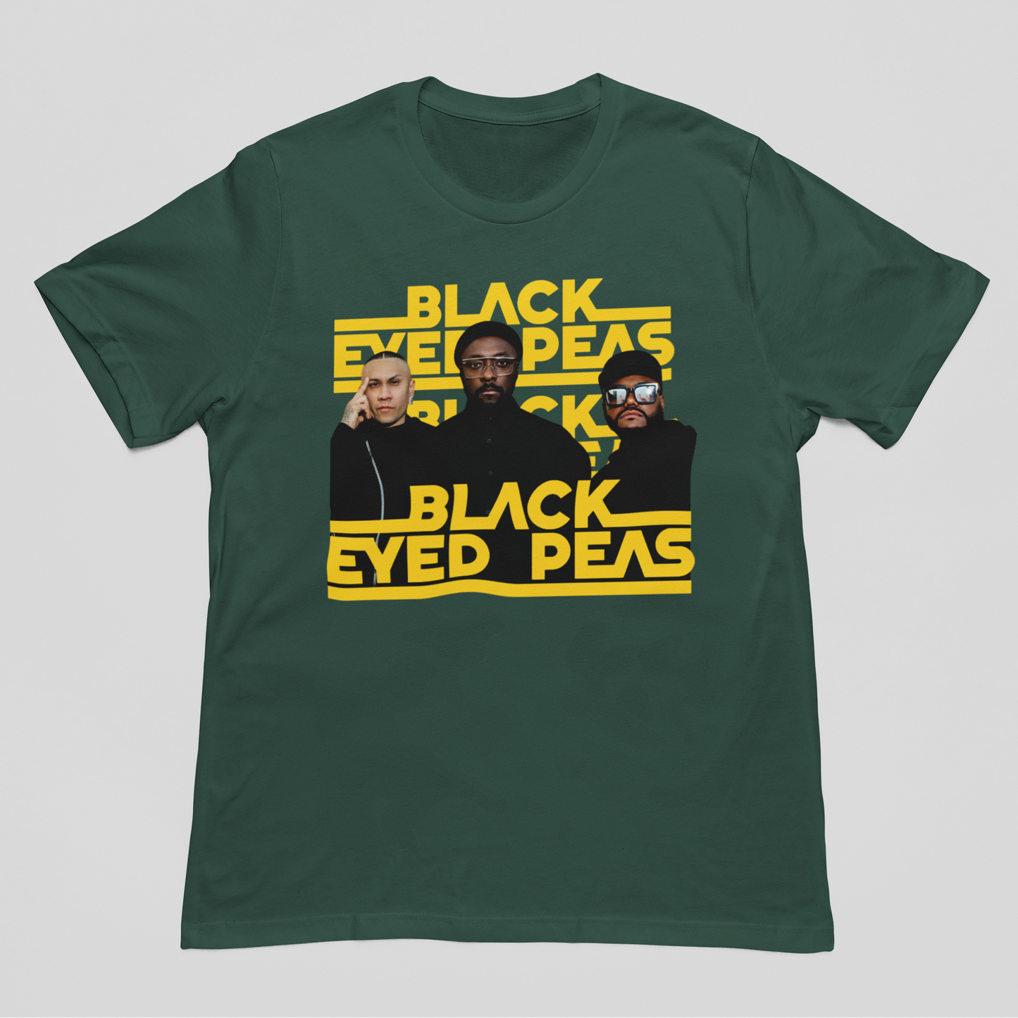 Camiseta Básica Black Eyed Peas Tour
