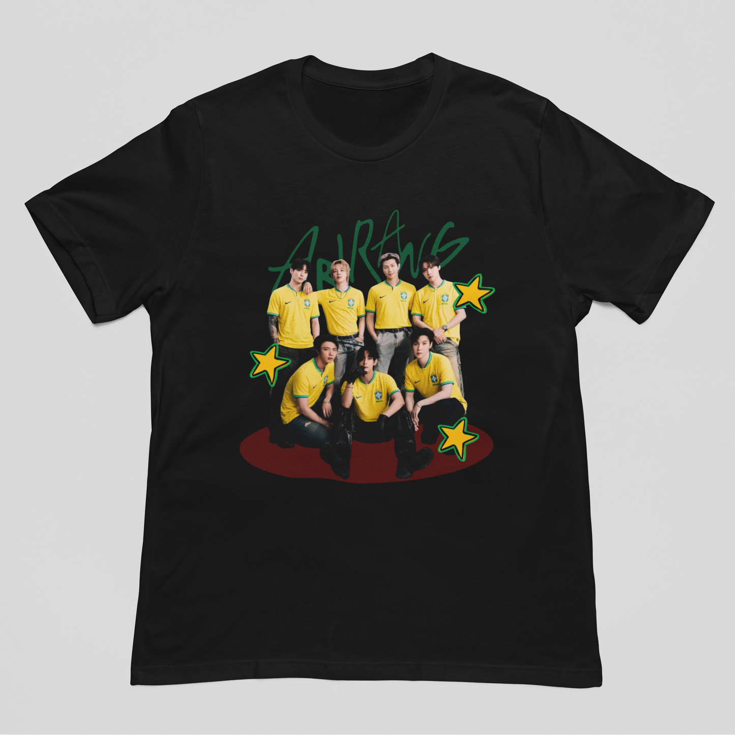 Camiseta Básica BTS Brazil Vibes