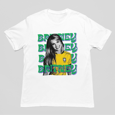 Camiseta Básica Britney Spears Diva Da Copa