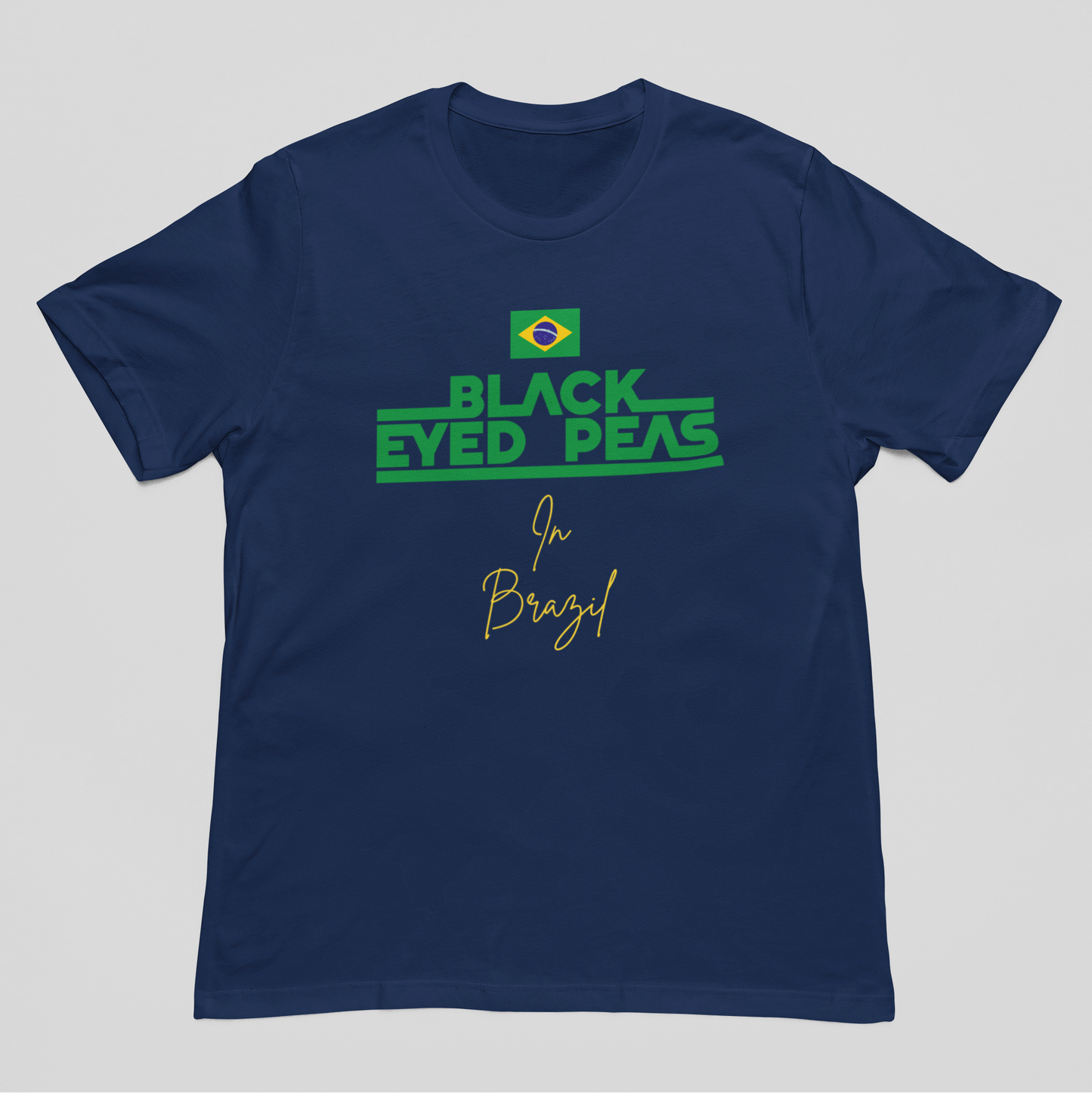 Camiseta Básica Black Eyed Peas In Brazil