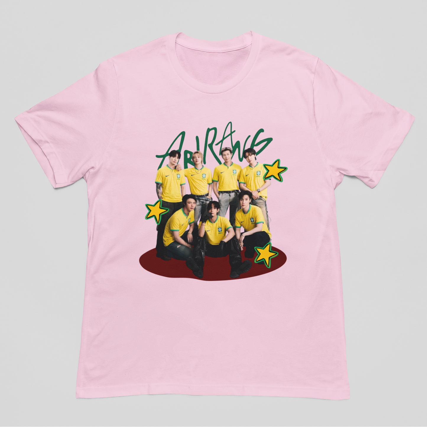 Camiseta Básica BTS Brazil Vibes