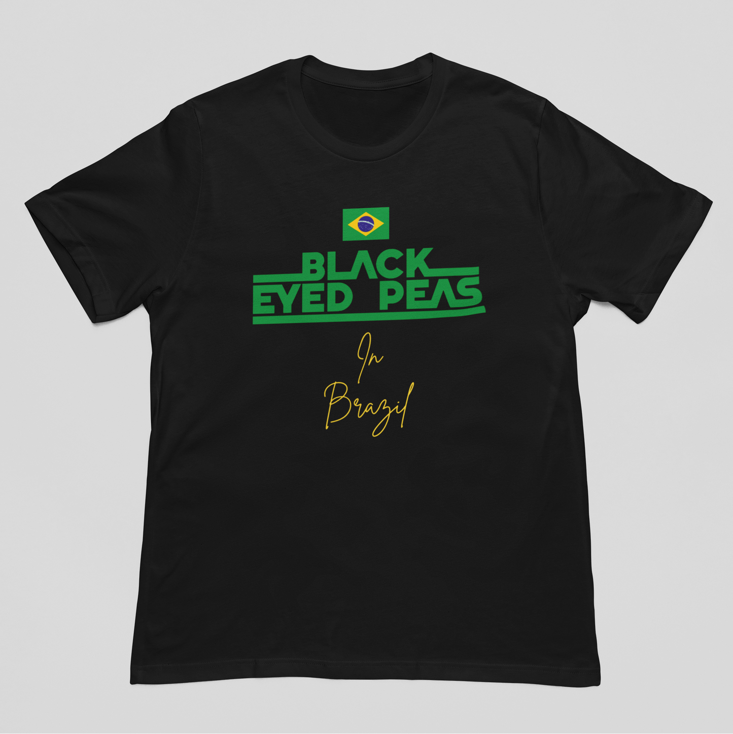 Camiseta Básica Black Eyed Peas In Brazil
