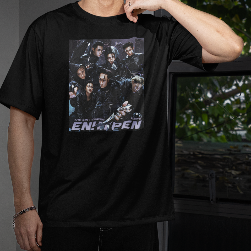 Camiseta Básica Enhypen The Sin: Vanish