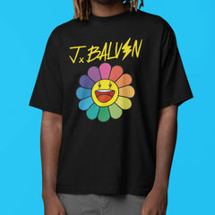 Camiseta Básica J Balvin Illustrated Graphic