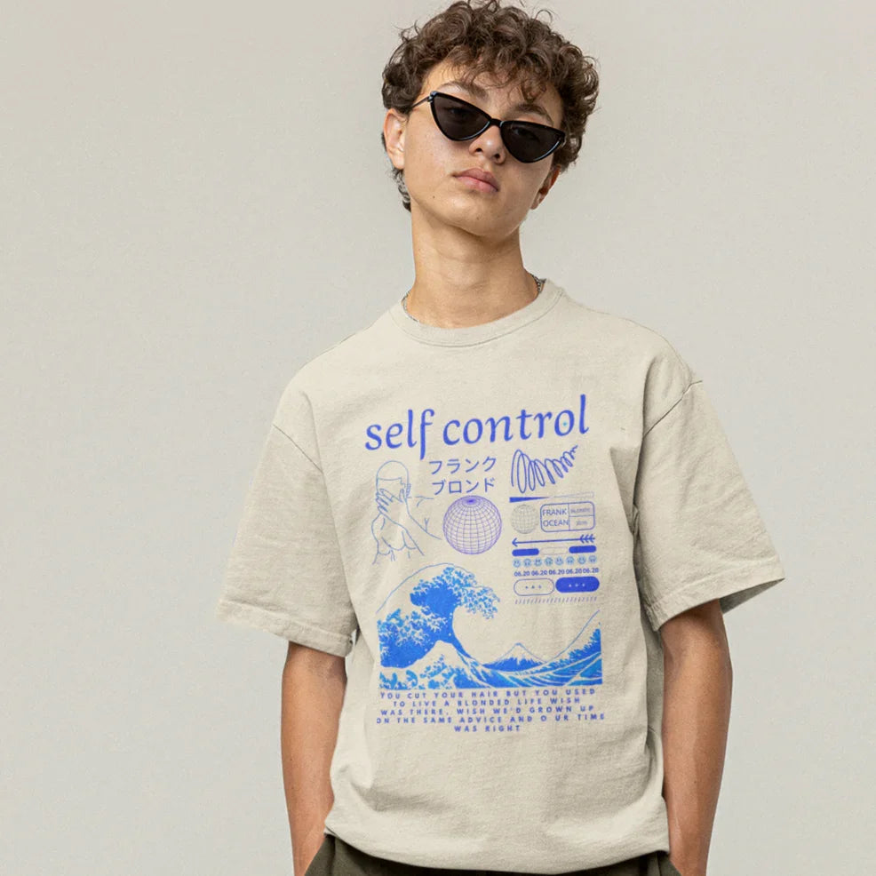 Camiseta Básica Frank Ocean Self Control