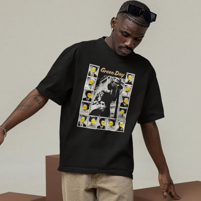Camiseta Básica Green Day Retro