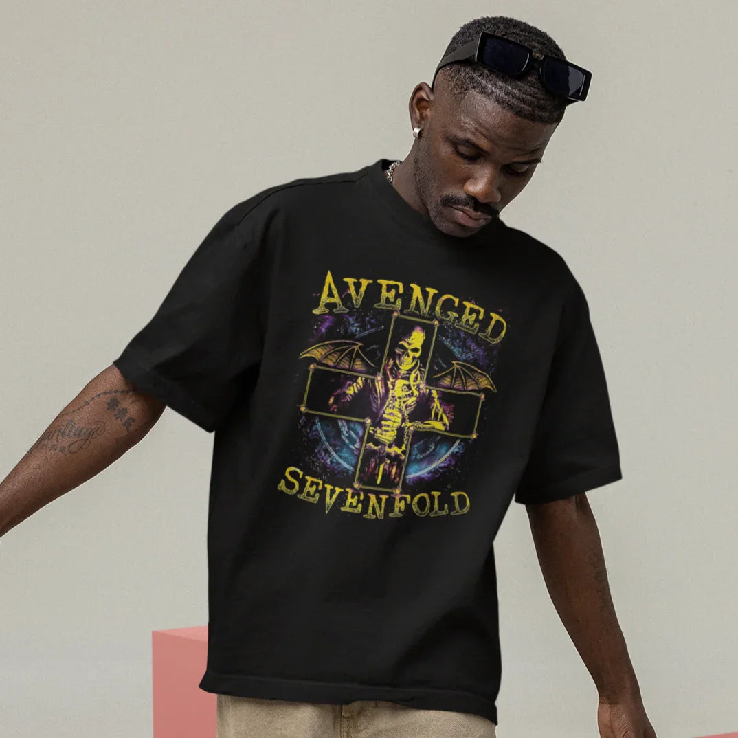 Camiseta Básica Avenged Sevenfold Vintage