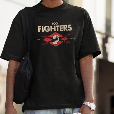 Camiseta Básica Foo Fighters S.F Valley