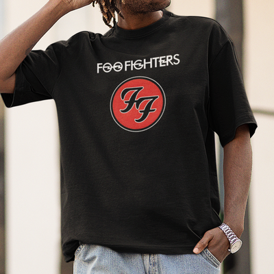 Camiseta Básica Foo Fighters Logo