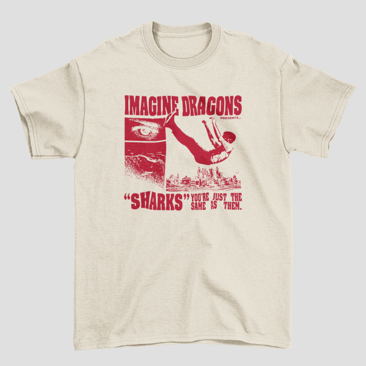 Camiseta Básica Imagine Dragons You're Just The Same As Them