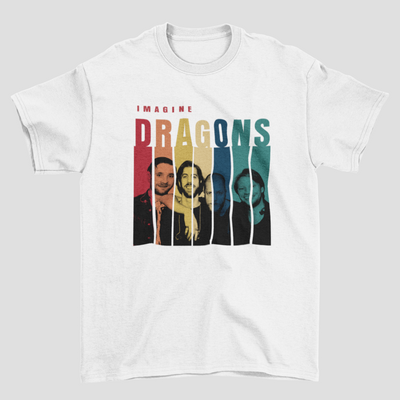 Camiseta Básica Imagine Dragons Graphic