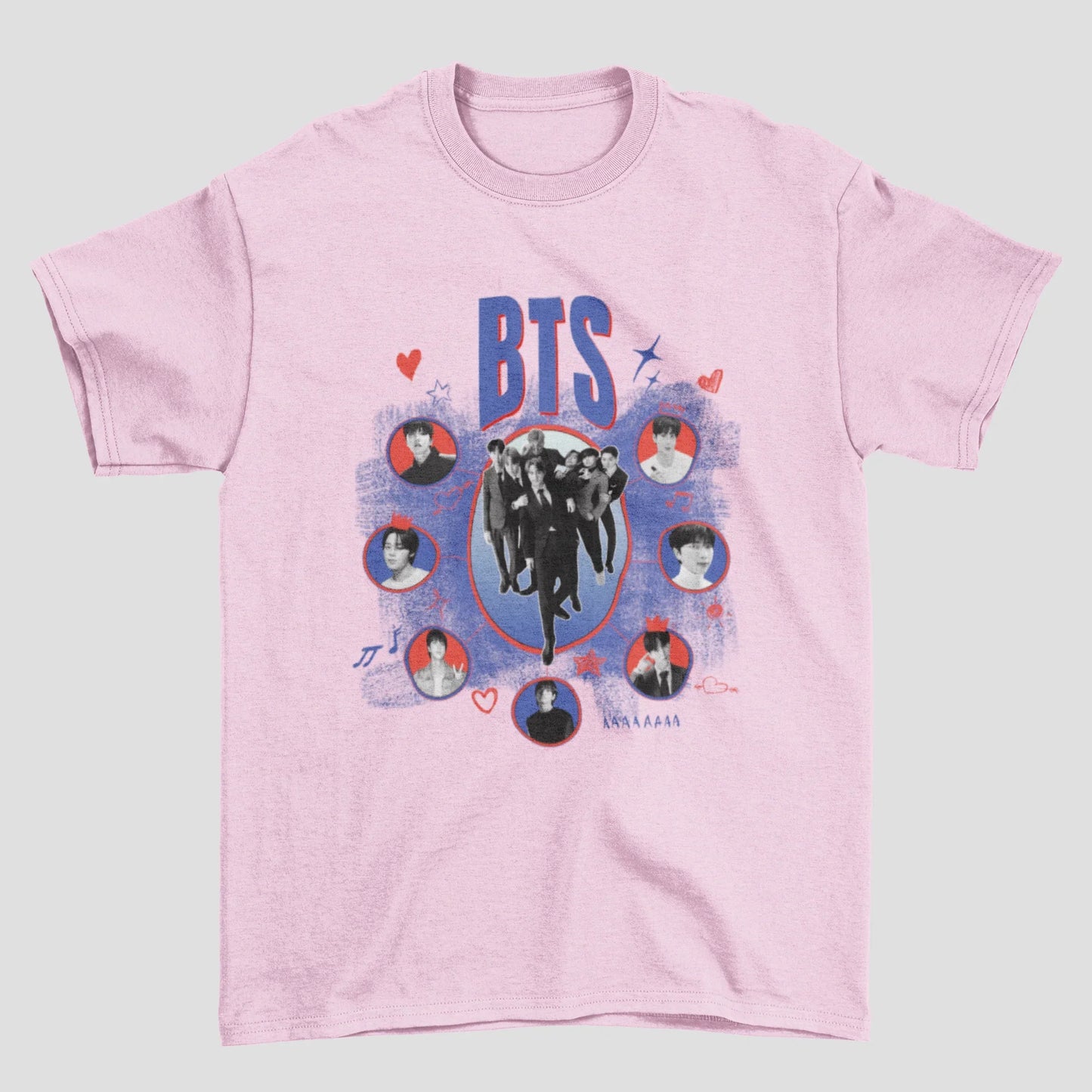 Camiseta Básica BTS Love Collab