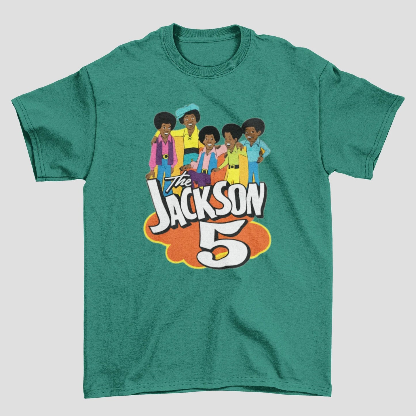Camiseta Básica Michael Jackson The Jackson Five