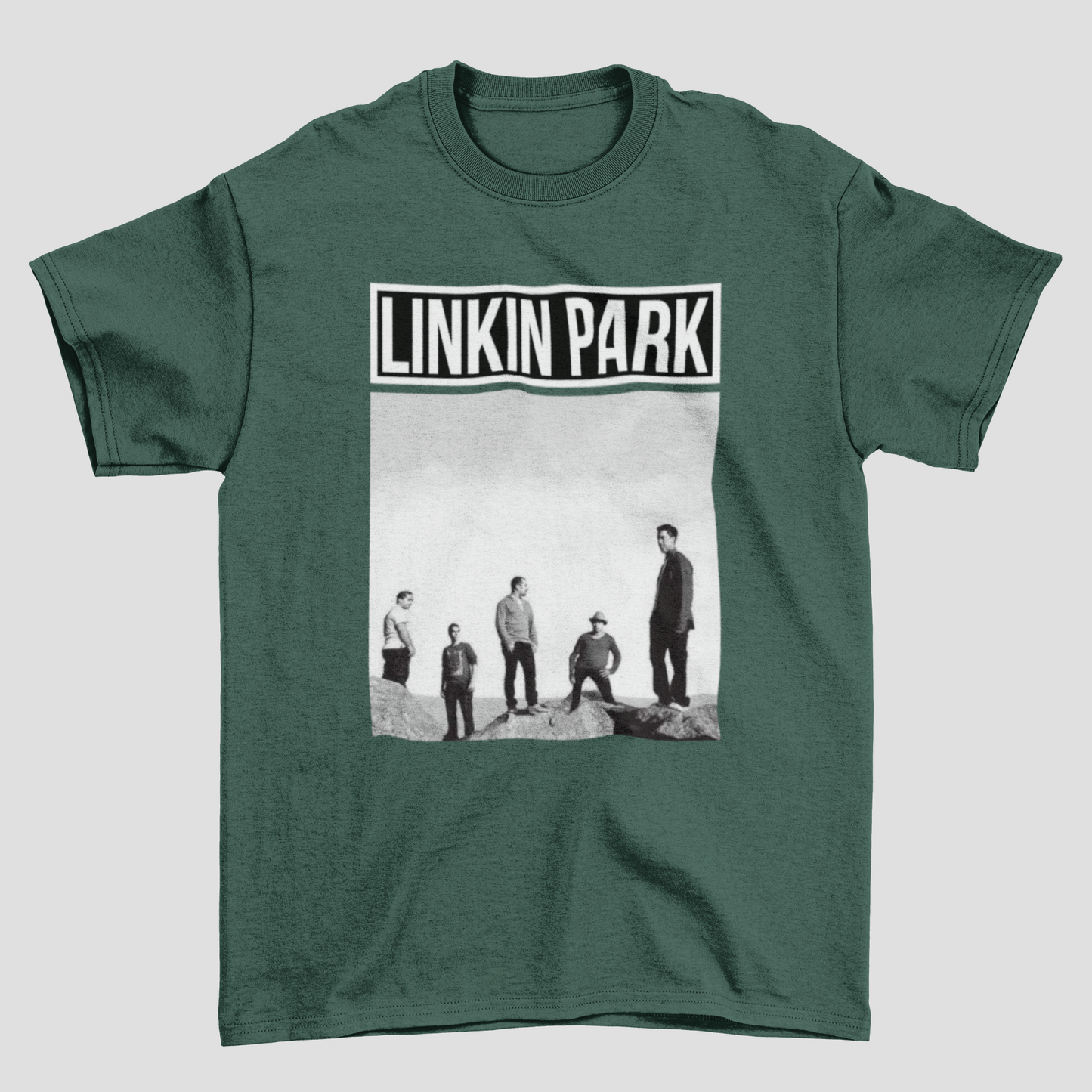Camiseta Básica Linkin Park Meme