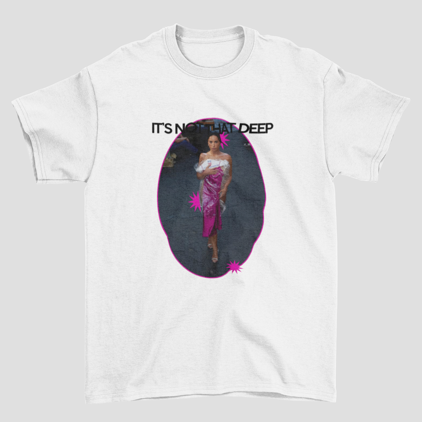 Camiseta Básica Demi Lovato It's Not That Deep