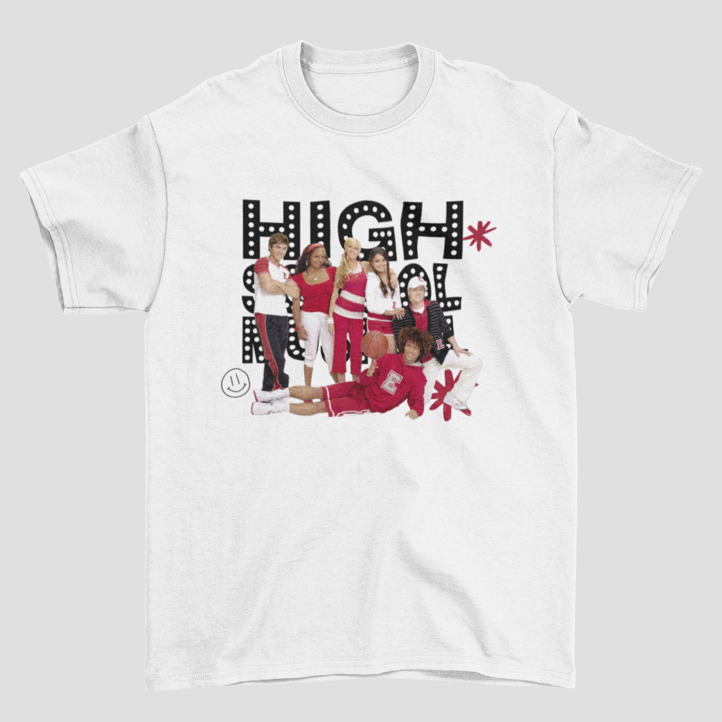 Camiseta Básica High School Musical Group